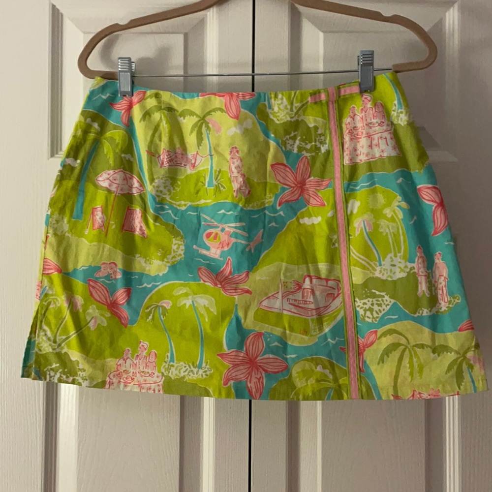 White label Lilly Pulitzer skort